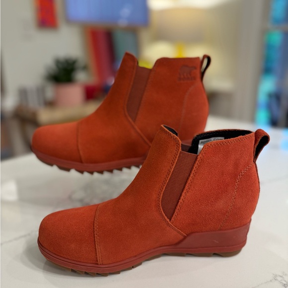 Sorel Women’s Evie Pull-On Booties - Waterproof Suede Leather - Picture 2 of 16